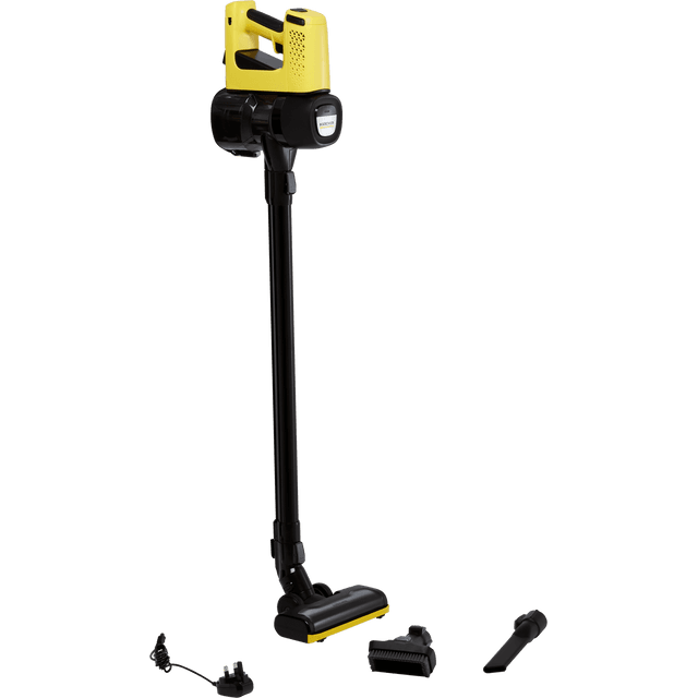 Kärcher VC 4 Cordless Vacuum Cleaner with up to 30 Minutes Run Time - Black / Yellow 